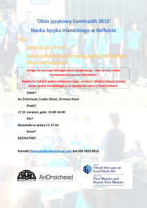 Irish Language Camp